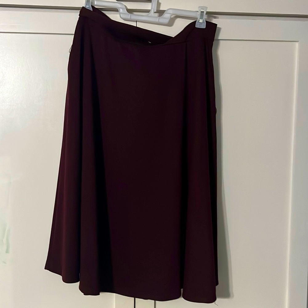 Burgundy Women’s dressy Skirt